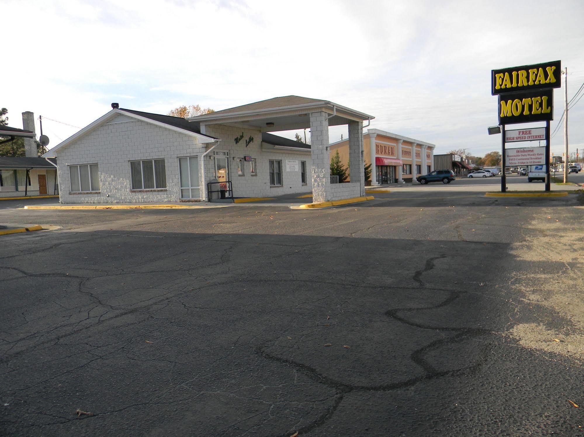 Fairfax Motel Roanoke Rapids Ngoại thất bức ảnh